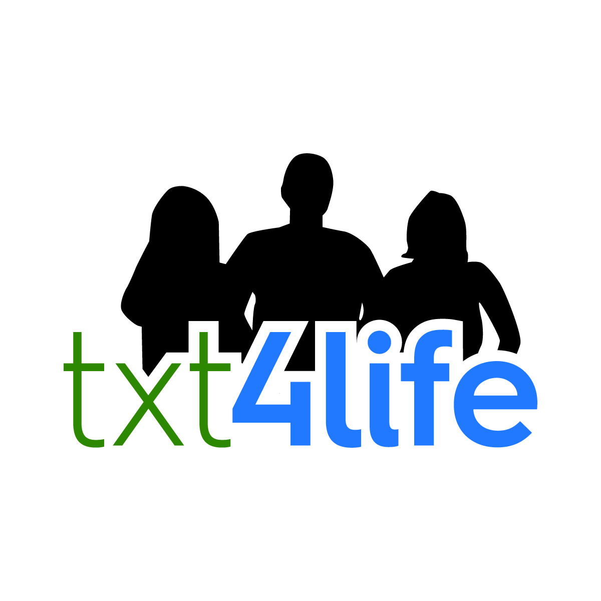 text for life logo