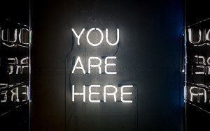 sign that says you are here